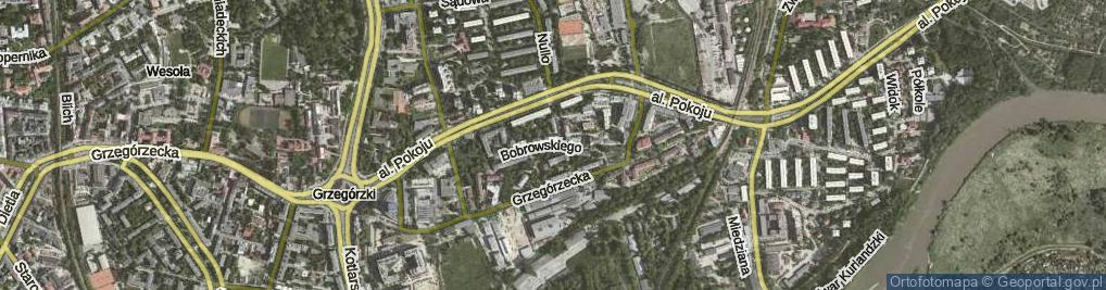 Zdjęcie satelitarne Bobrowskiego Stefana ul.
