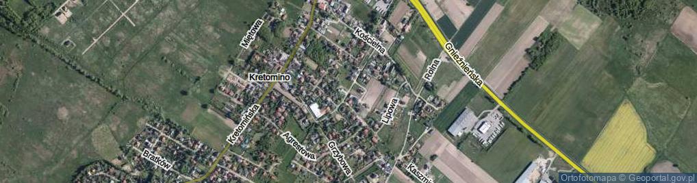 Zdjęcie satelitarne Boczniaków ul.