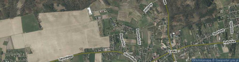 Zdjęcie satelitarne Bogunicka ul.