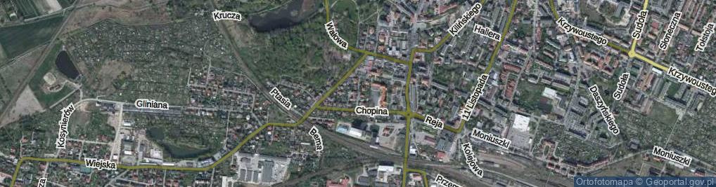 Zdjęcie satelitarne Bocka Jerzego ul.