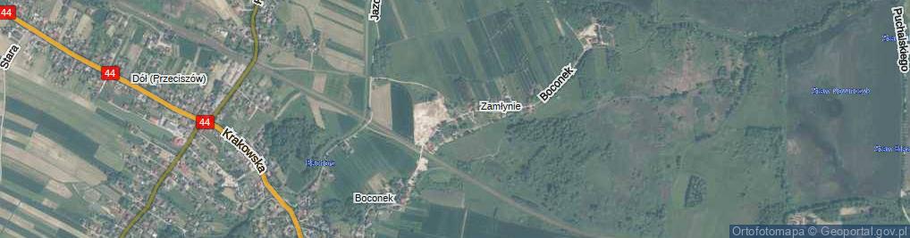 Zdjęcie satelitarne Boconek ul.
