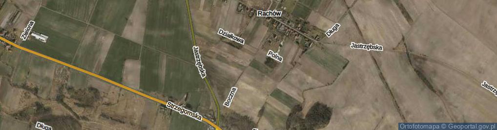 Zdjęcie satelitarne Boczna ul.