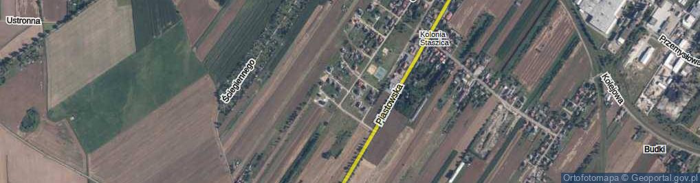 Zdjęcie satelitarne Bolesława II Śmiałego ul.