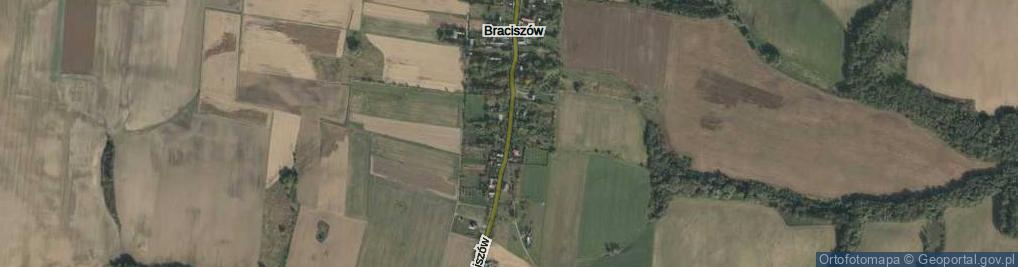 Zdjęcie satelitarne Braciszów ul.