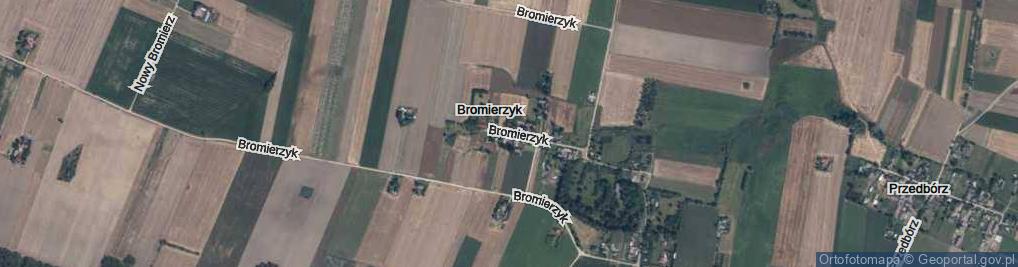 Zdjęcie satelitarne Bromierzyk ul.