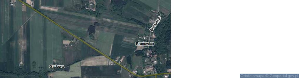 Zdjęcie satelitarne Bronowice ul.