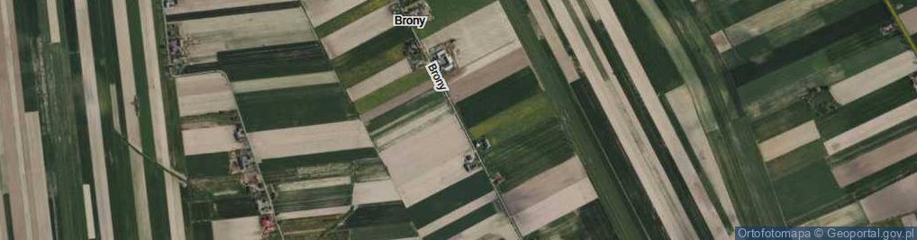 Zdjęcie satelitarne Brony ul.