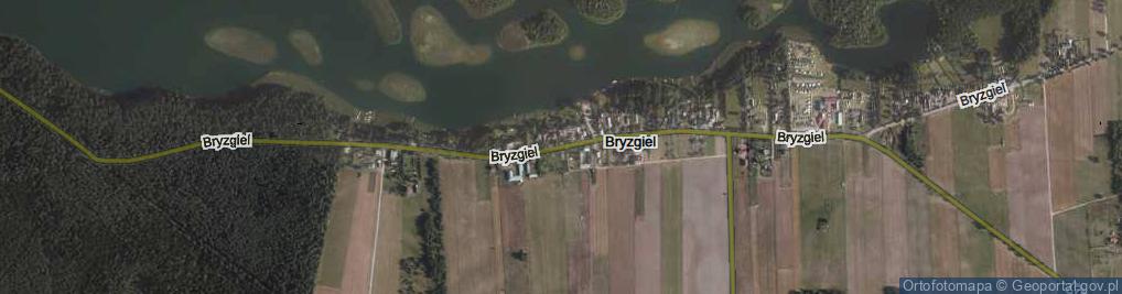 Zdjęcie satelitarne Bryzgiel ul.