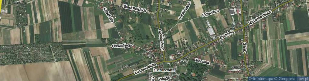 Zdjęcie satelitarne Bruśnicka ul.