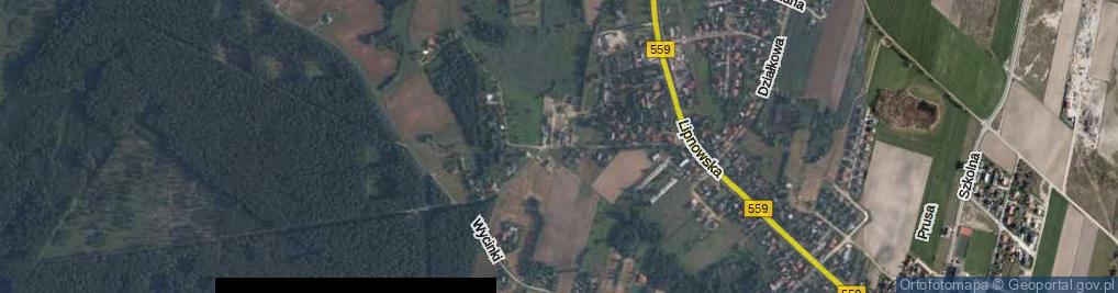 Zdjęcie satelitarne Brwileńska ul.