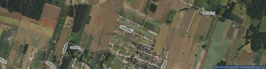 Zdjęcie satelitarne Brzeźna ul.