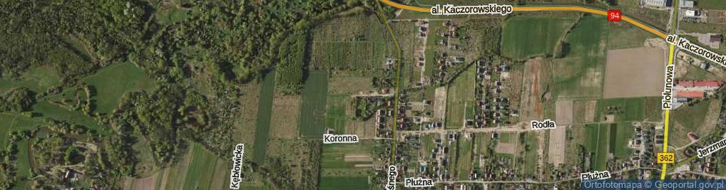 Zdjęcie satelitarne Branickiego Jana Klemensa ul.