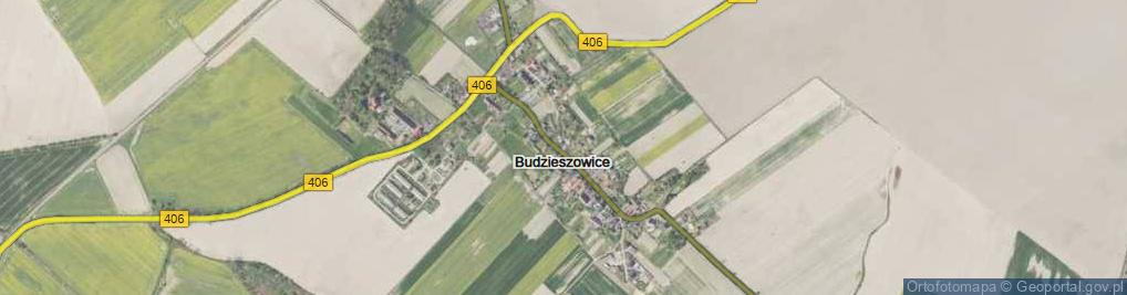 Zdjęcie satelitarne Budzieszowice ul.