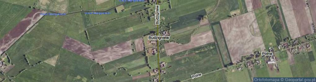 Zdjęcie satelitarne Budzigniew ul.