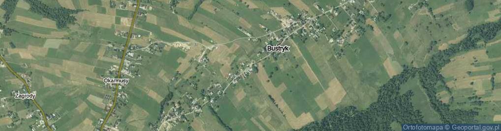 Zdjęcie satelitarne Bustryk ul.