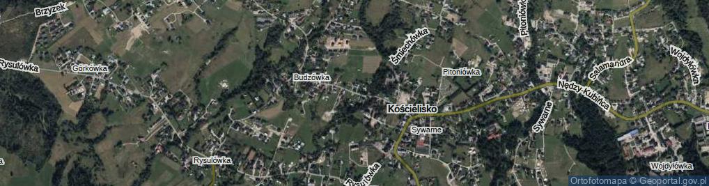 Zdjęcie satelitarne Budzówka ul.