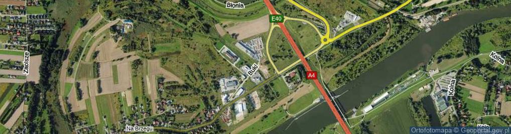 Zdjęcie satelitarne Buki ul.