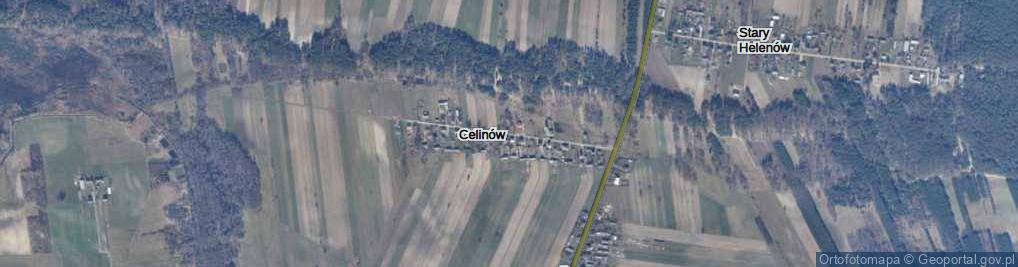 Zdjęcie satelitarne Celinów ul.