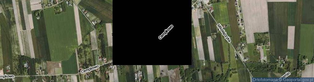 Zdjęcie satelitarne Cempkowo ul.