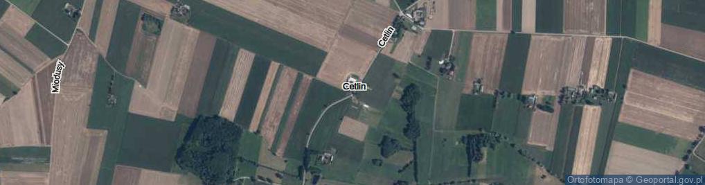 Zdjęcie satelitarne Cetlin ul.