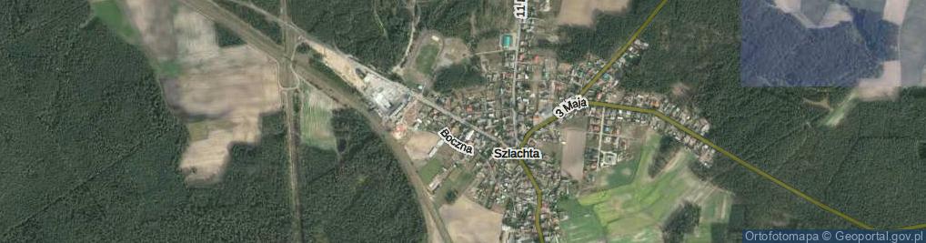 Zdjęcie satelitarne Ceramiczna ul.