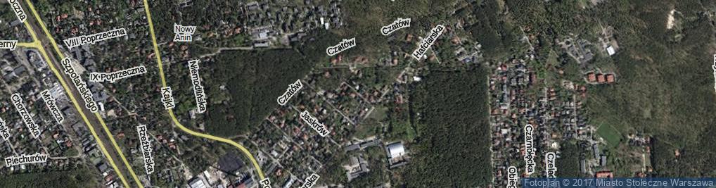 Zdjęcie satelitarne Celofanowa ul.