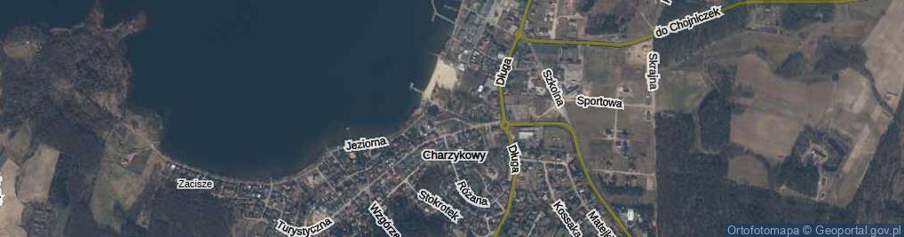 Zdjęcie satelitarne Charzykowy ul.