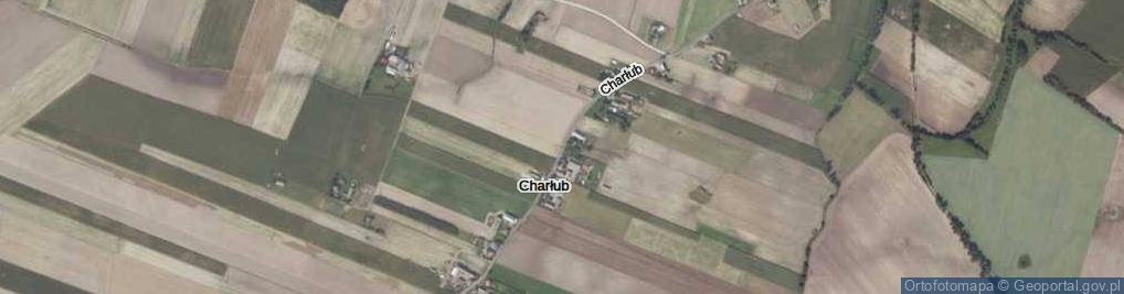 Zdjęcie satelitarne Charłub ul.