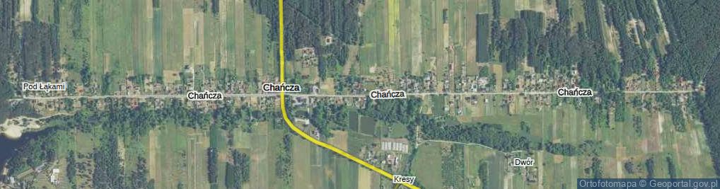 Zdjęcie satelitarne Chańcza ul.