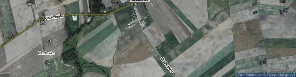 Zdjęcie satelitarne Chełmoniec ul.