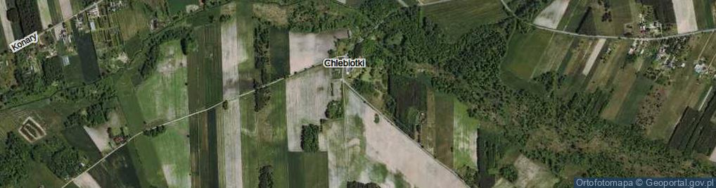 Zdjęcie satelitarne Chlebiotki ul.