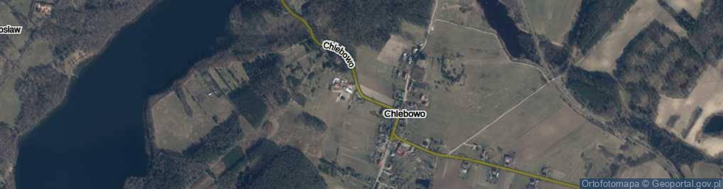 Zdjęcie satelitarne Chlebowo ul.