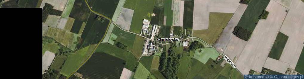 Zdjęcie satelitarne Chmielewko ul.