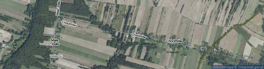 Zdjęcie satelitarne Chocimów ul.