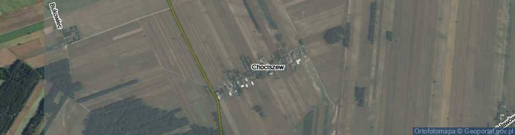 Zdjęcie satelitarne Chociszew ul.