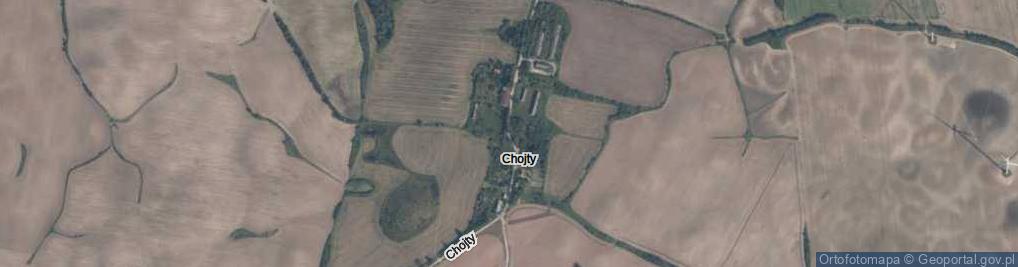 Zdjęcie satelitarne Chojty ul.