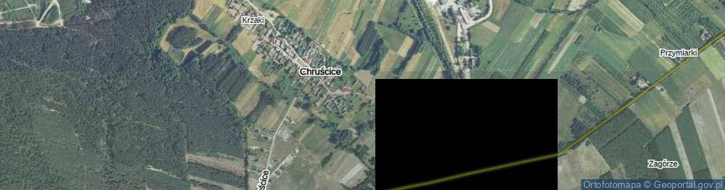 Zdjęcie satelitarne Chruścice ul.