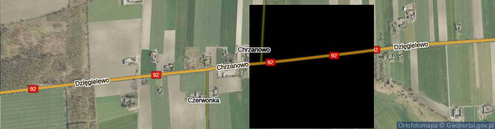 Zdjęcie satelitarne Chrzanowo ul.
