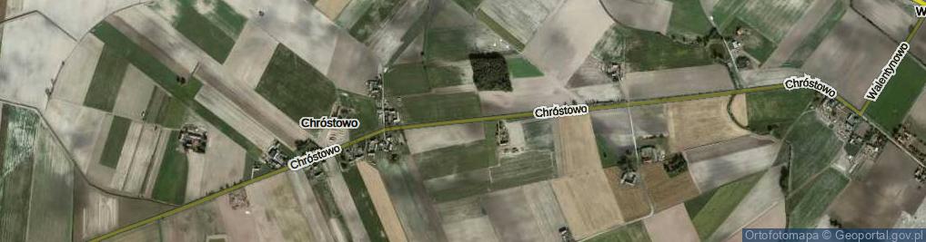 Zdjęcie satelitarne Chróstowo ul.
