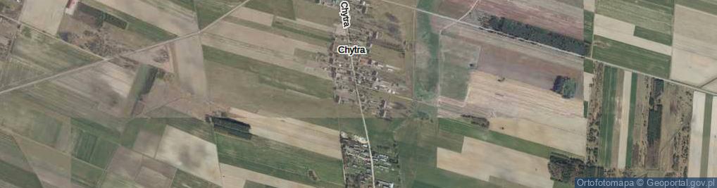Zdjęcie satelitarne Chytra ul.
