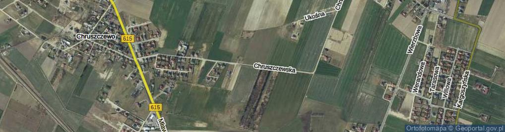 Zdjęcie satelitarne Chruszczewska ul.