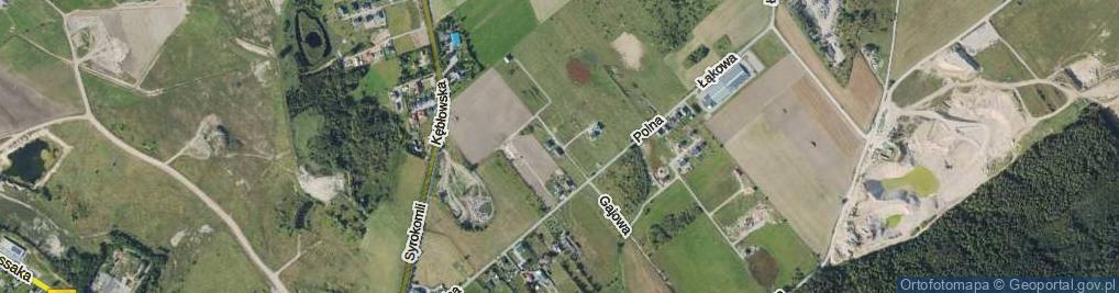 Zdjęcie satelitarne Chabrowa ul.