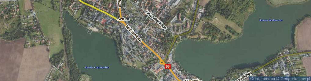 Zdjęcie satelitarne Chełmińska ul.