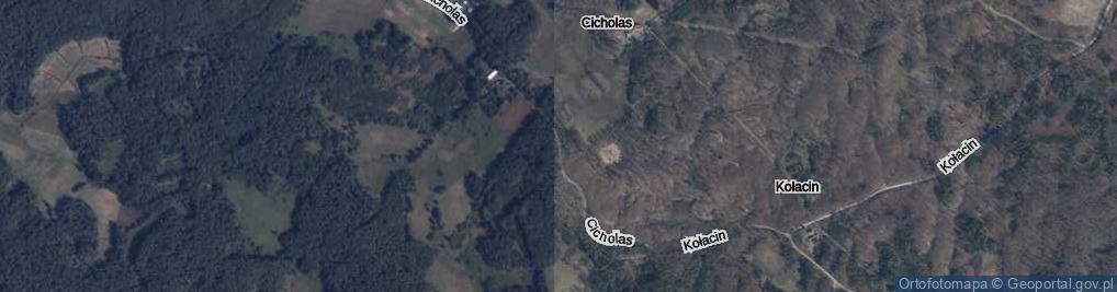 Zdjęcie satelitarne Cicholas ul.