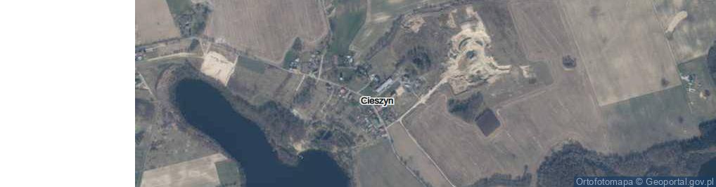 Zdjęcie satelitarne Cieszyn ul.