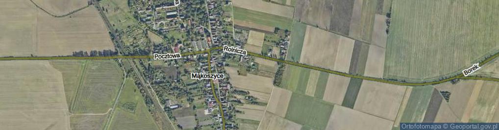 Zdjęcie satelitarne Cicha ul.