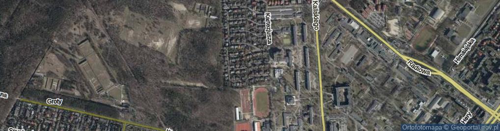 Zdjęcie satelitarne Ciołkowskiego Konstantego ul.