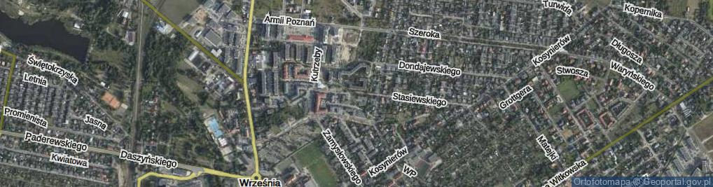 Zdjęcie satelitarne Culica Stanisława, mjr. ul.