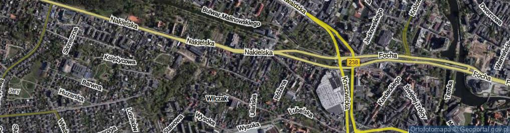 Zdjęcie satelitarne Czarnieckiego Stefana, hetm. ul.
