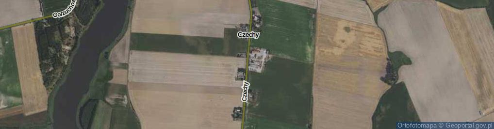 Zdjęcie satelitarne Czechy ul.
